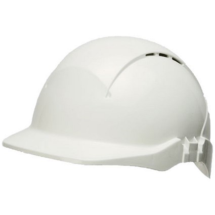 Centurion Concept Reduced Peak Vented Safety Helmet, White Centurion Concept Reduced Peak Vented Safety Helmet, White