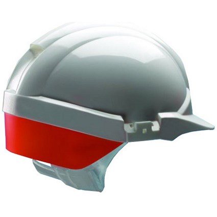 Centurion Reflex Safety Helmet, White with Orange Flash Centurion Reflex Safety Helmet, White with Orange Flash