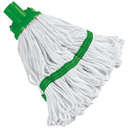 Hygiene Socket Mop Head 180g Green 103061 GRN Hygiene Socket Mop Head 180g Green 103061 GRN