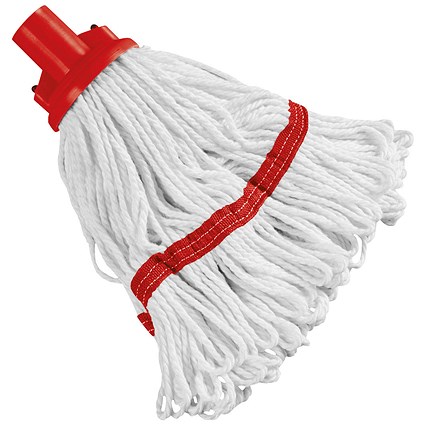 Hygiene Socket Mop Head 180g Red 103061 RD Hygiene Socket Mop Head 180g Red 103061 RD