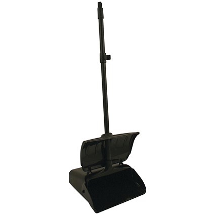 Lobby Dustpan and Brush Set (Soft brustles on brush, Lid on dustpan) HDLP.01