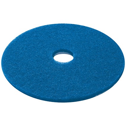 3M Cleaning Floor Pad 380mm Blue (Pack of 5) 2ndBU15
