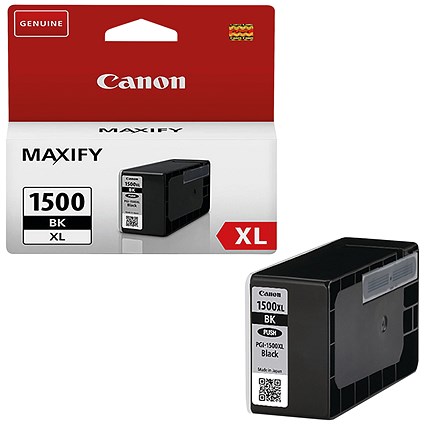 Canon PGI-1500XL Black High Yield Inkjet Cartridge