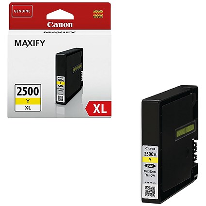 Canon PGI-2500XL Yellow High Yield Inkjet Cartridge