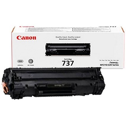 Canon 737 Black Laser Toner Cartridge