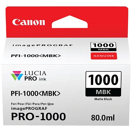 Canon Pro-1000 Matte Black Ink Tank 0545C001