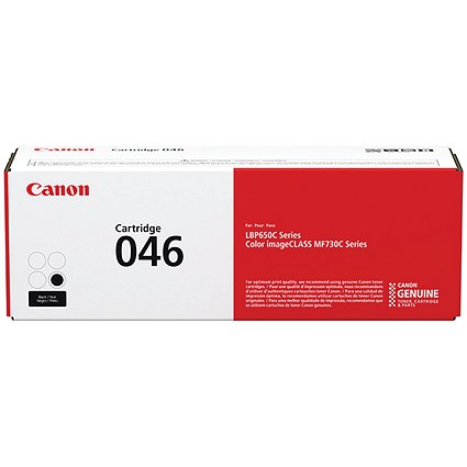 Canon 046BK Toner Cartridge Black 1250C002