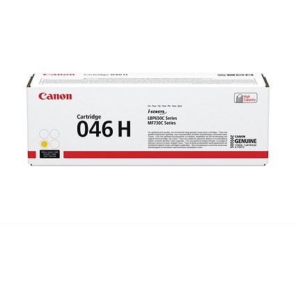 Canon 046H Toner Cartridge High Yield Black 1254C002 Canon 046H Toner Cartridge High Yield Black 1254C002