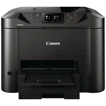 Canon Maxify MB5455 A4 Wireless Multifunction Colour Inkjet Printer, Black