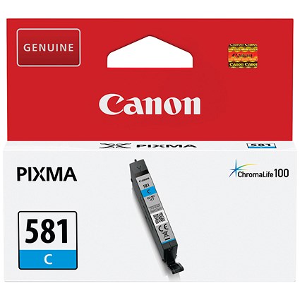 Canon CLI-581 Cyan Inkjet Cartridge