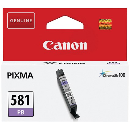 Canon CLI-581 Photo Blue Inkjet Cartridge