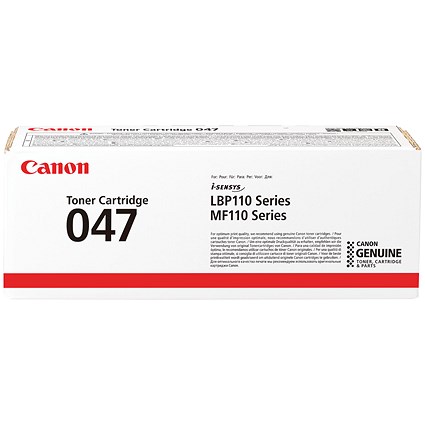 Canon 047 Toner Cartridge Black 2164C002