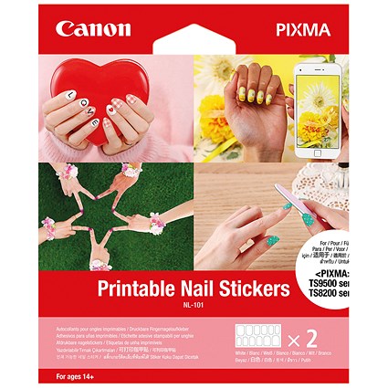 Canon Printable Nail Stickers NL-101 (Pack of 24) 32303C002