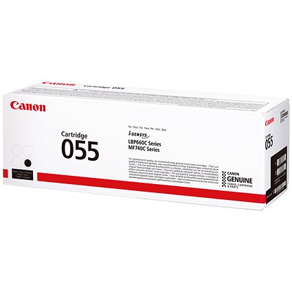 Canon 055BK Toner Cartridge Black 3016C002 Canon 055BK Toner Cartridge Black 3016C002