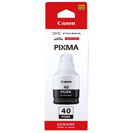 Canon GI-40PGBK Ink Cartridge Pigment Black 3385C001