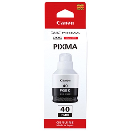 Canon GI-40PGBK Inkjet Cartridge Pigment Black 3385C001