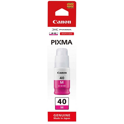 Canon GI-40M Ink Cartridge Magenta 3401C001