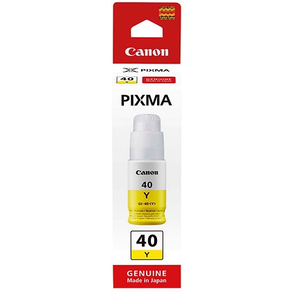 Canon GI-40Y Inkjet Cartridge Yellow 3402C001