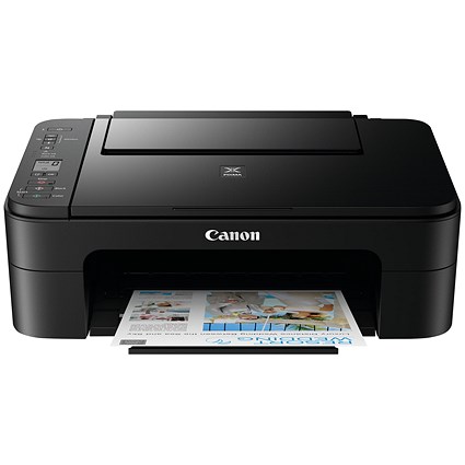 Canon Pixma TS3350 A4 Wireless Multifunction Colour Inkjet Printer, Black