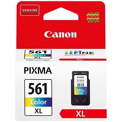 Canon CL-561XL Ink Cartridge High Yield CMY Colour 3730C001