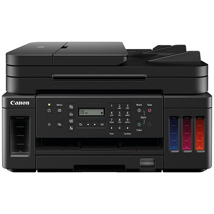 Canon Pixma G7050 A4 Wireless Multifunction Colour Inkjet Printer, Black Canon Pixma G7050 A4 Wireless Multifunction Colour Inkjet Printer, Black
