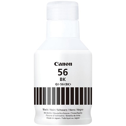 Canon GI-56BK Ink Bottle Black 4412C001
