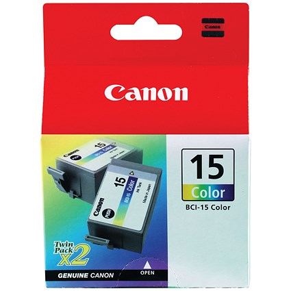 Canon BCI-15C Inkjet Colour Cartridge 8191A002