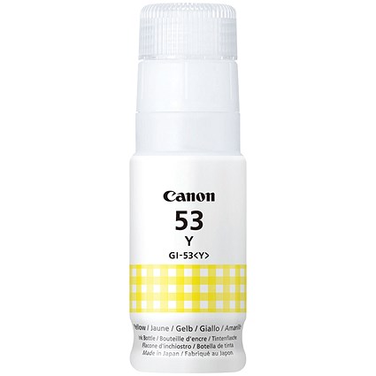 Canon GI-53Y Ink Bottle Yellow 4690C001