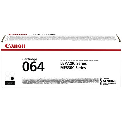 Canon 064BK Toner Cartridge Black 4937C001