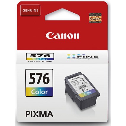 Canon CL-576 Inkjet Cartridge Tri-Colour Cyan/Magenta/Yellow 5442C001