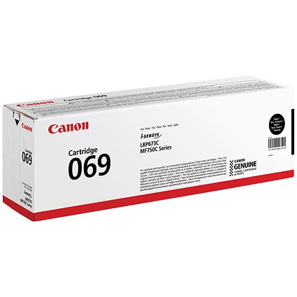 Canon 069BK Toner Cartridge Black 5094C002