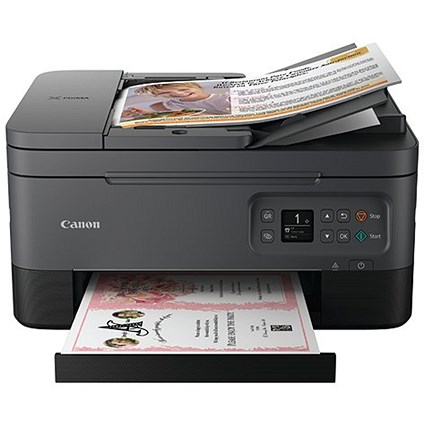 Canon Pixma TS7450a A4 Wireless All-in-One Colour Inkjet Photo Printer, Black