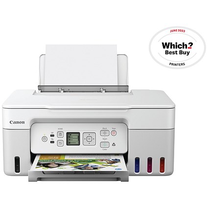 Canon Pixma G3571 A4 Wireless Multifunction Colour Inkjet Printer, White