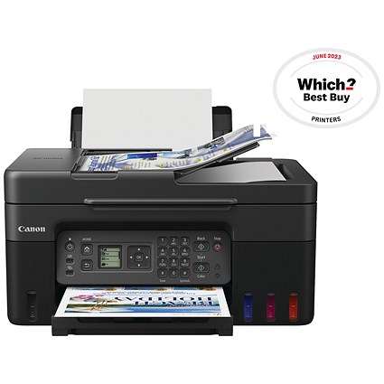 Canon Pixma G4570 A4 Wireless Multifunction Colour Inkjet Printer, Black