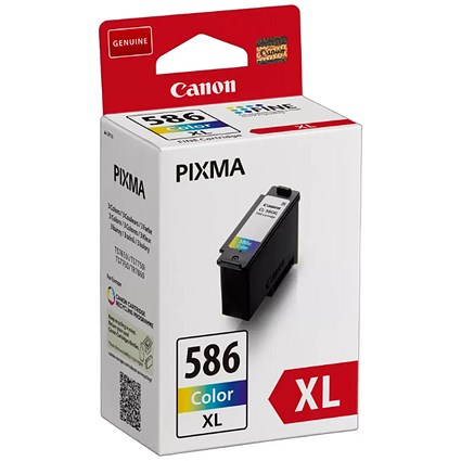 Canon CL-586XL Ink Cartridge High Yield CMY 6226C001 Canon CL-586XL Ink Cartridge High Yield CMY 6226C001
