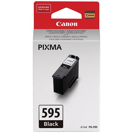 Canon PG-595 Ink Cartridge Black 6.7ml 7171C001