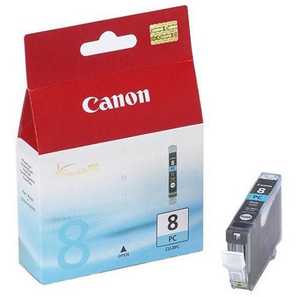 Canon CLI-8PC Inkjet Cartridge Photo Cyan 0624B001 Canon CLI-8PC Inkjet Cartridge Photo Cyan 0624B001