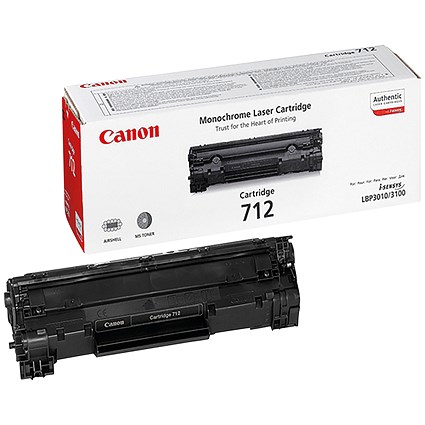 Canon 712 Black Laser Toner Cartridge