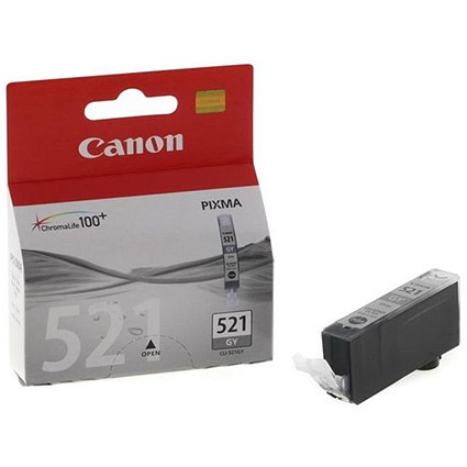 Canon CLI-521 Grey Inkjet Cartridge