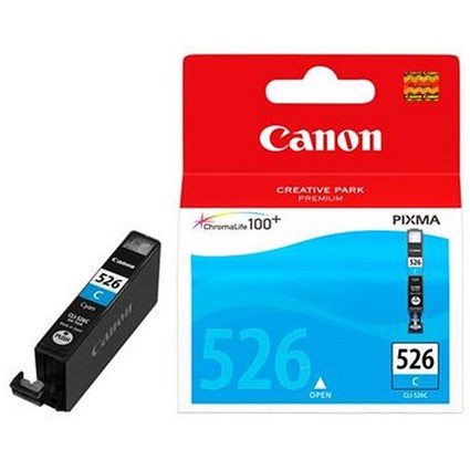 Canon CLI-526 Cyan Inkjet Cartridge Canon CLI-526 Cyan Inkjet Cartridge