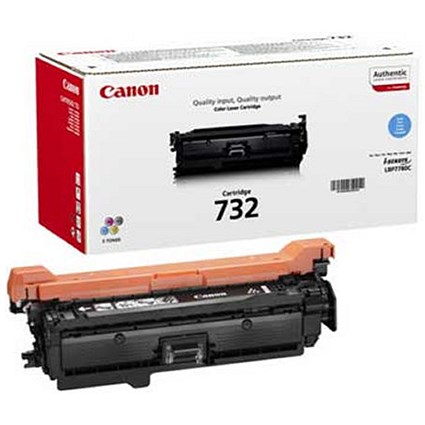 Canon 732C Cyan Toner Cartridge 6262B002 Canon 732C Cyan Toner Cartridge 6262B002