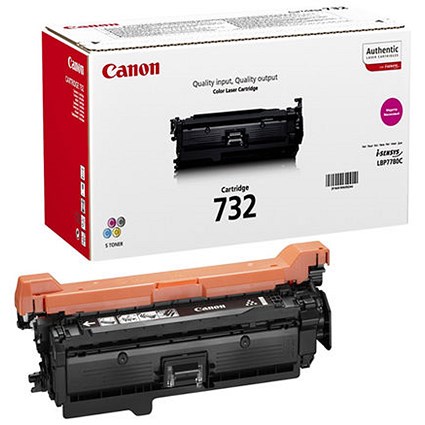 Canon 732M Magenta Toner Cartridge 6261B002 Canon 732M Magenta Toner Cartridge 6261B002