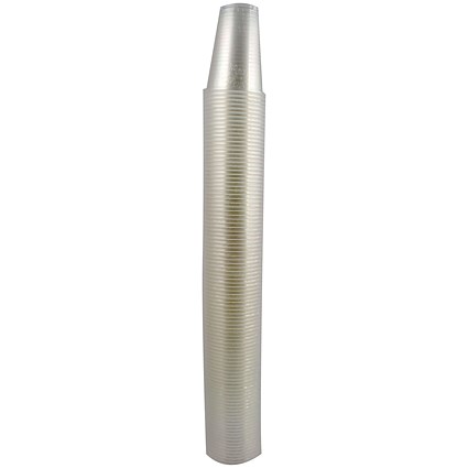 Maxima Plastic Disposable Water Cups, 199ml, Clear, Pack of 100