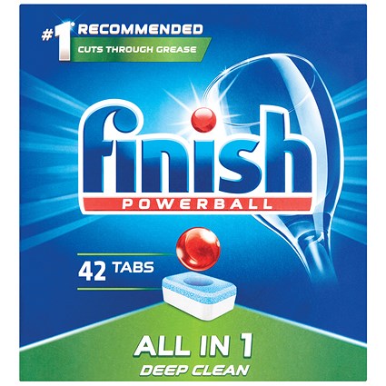 Finish All-In-One Dishwasher Tablets Regular (Pack of 42)