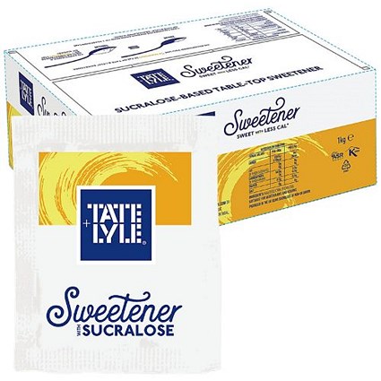 Tate & Lyle Suralose Sweetener Sachets, Pack of 1000