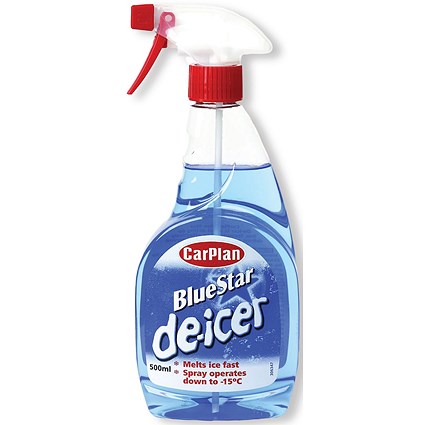 CarPlan Blue Star De-Icer Trigger Spray 500ml