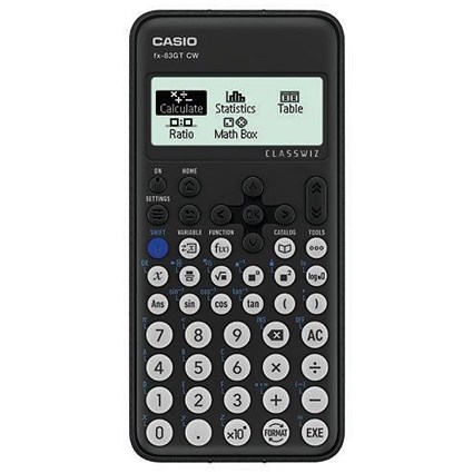Casio Classwiz Scientific Calculator, Battery Powered, Black