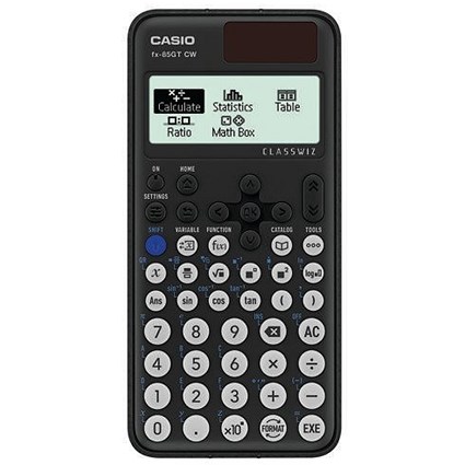 Casio Classwiz Scientific Calculator, Solar and Battery Power, Black Casio Classwiz Scientific Calculator, Solar and Battery Power, Black