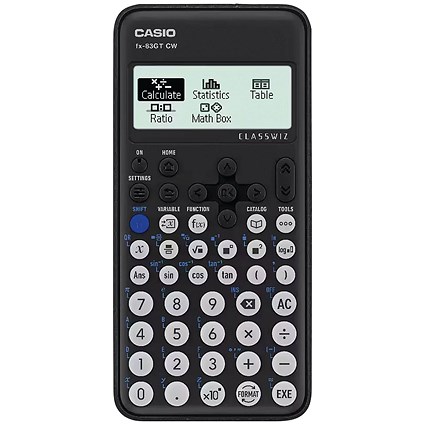 Casio FX-83GTCW Scientific Calculator Black FX-83GTCW+-W-UT