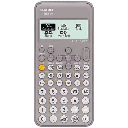 Casio FX-83GTCW Scientific Calculator Grey FX-83GTCW+GY-WUT
